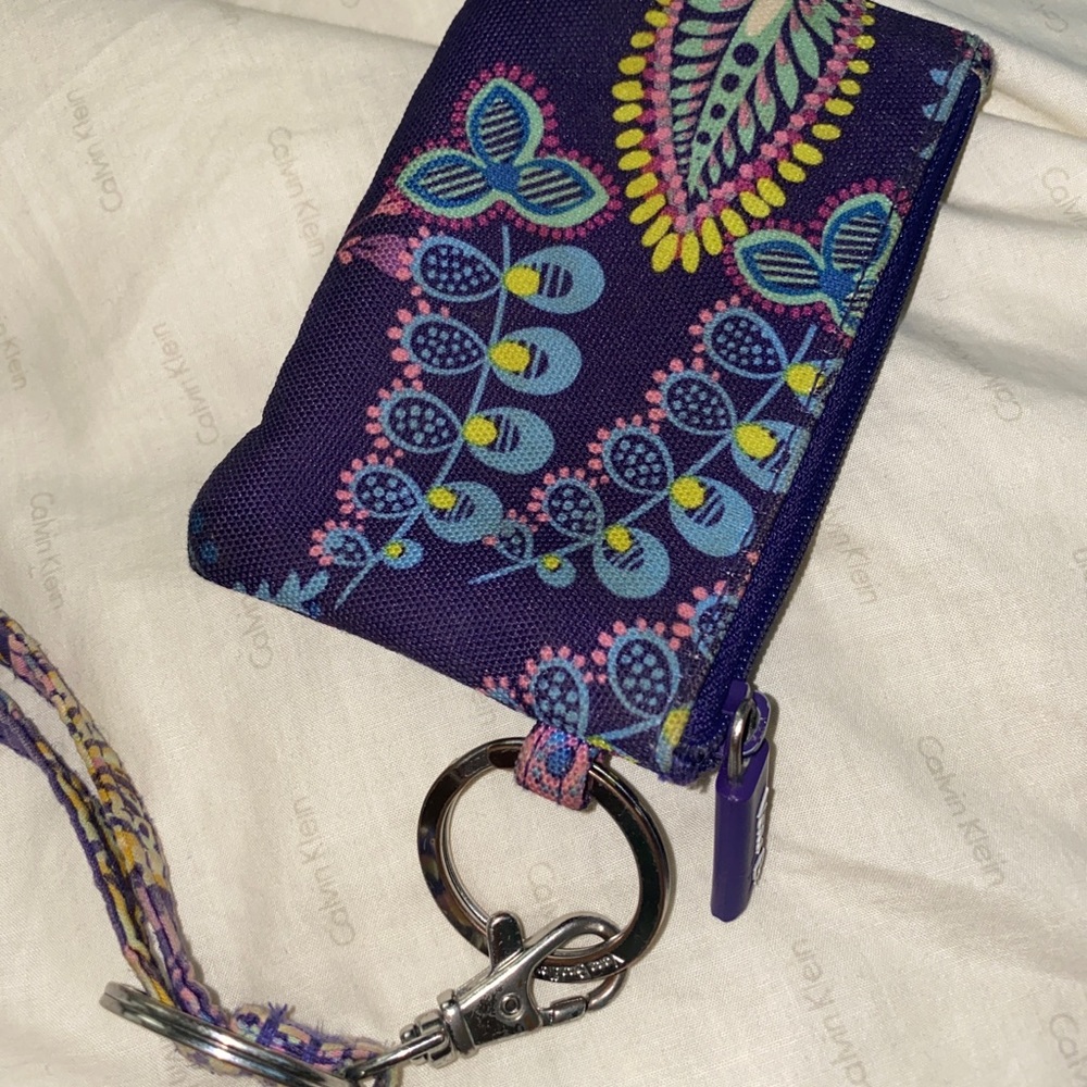 Vera Bradley ID Case and Lanyard